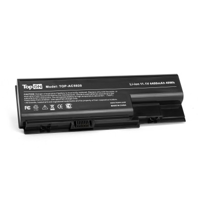 Аккумулятор, батарея для ноутбука Acer Aspire 5310, 5315G, 5520G, 5530G, 5710G, 5720G, 6920G Series. 11.1V 4400mAh 49Wh. PN: AS07B31, AS07B41. Гарантия 12 мес.