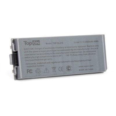 Аккумулятор, батарея для ноутбука Dell Latitude D810, Precision M70 Series. 11.1V 4400mAh 49Wh. PN: C5331, F5608. Цвет: серый. Гарантия 12 мес.