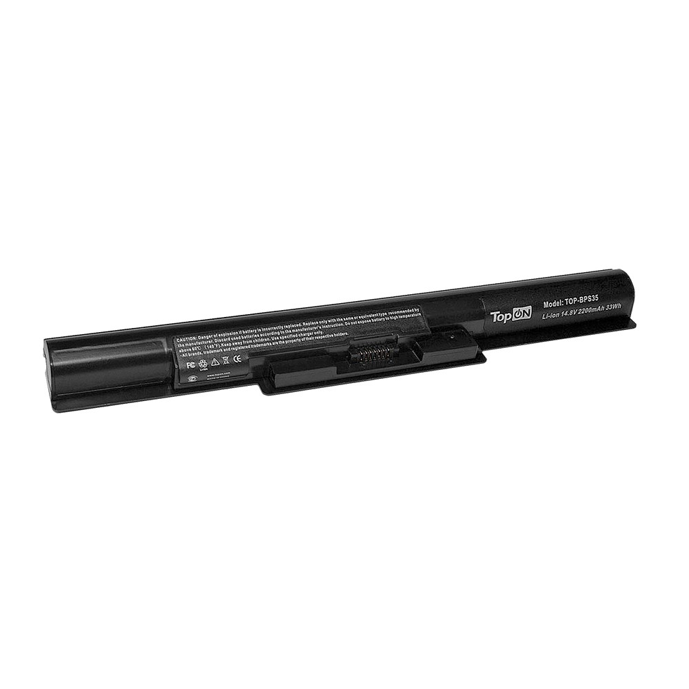 Аккумулятор, батарея для ноутбука Sony Vaio 14E, 15E, SVF14, SVF15 Series. 14.8V 2200mAh 33Wh. PN: CS-BPS35NB, VGP-BPS35. Гарантия 12 мес.