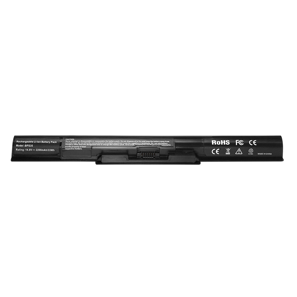 Аккумулятор, батарея для ноутбука Sony Vaio Fit E 14E, 15E, SVF1421, SVF1521 Series. 14.8V 2200mAh. PN: VGP-BPS35A, CS-BPS35NB. Гарантия 6 мес.