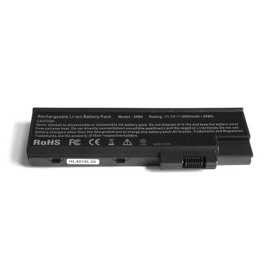 Аккумулятор, батарея для ноутбука Acer 3000, 5000 Series. 11.1V 4400mAh. PN: 916-3020, BTP-AS1681. Гарантия 6 мес.