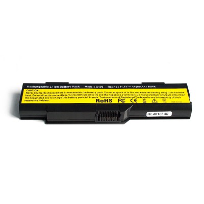 Аккумулятор, батарея для ноутбука Lenovo G400, G410, C510, C460, 3000 Series. 11.1V 4400mAh. PN: BAHL00L6S, 121000630. Гарантия 6 мес.