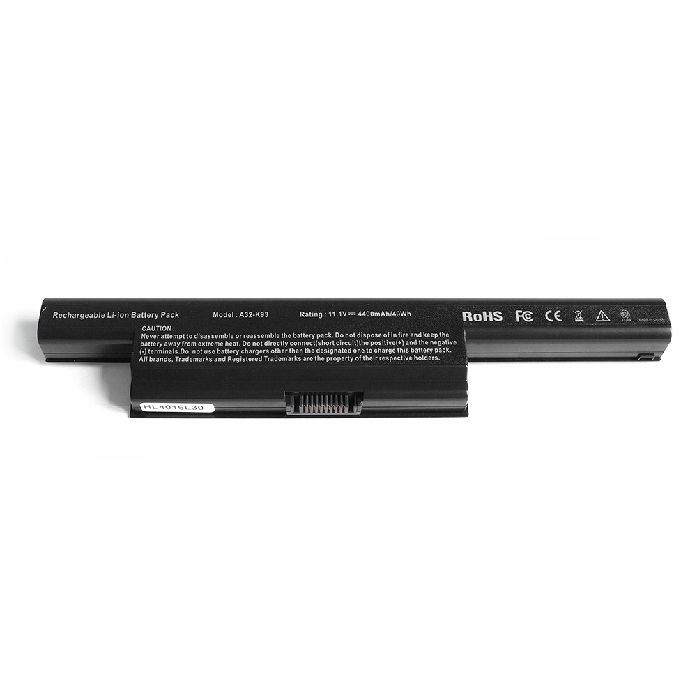 Купить оптом Аккумулятор для ноутбука Asus A93, A95V, K93 Series. 10.8V 4400mAh PN: A32-K93, A41-K93