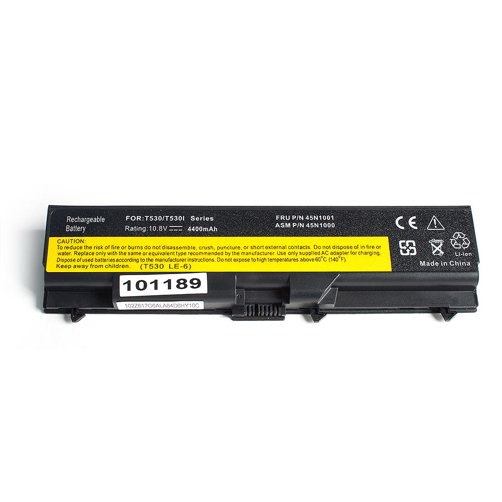 Аккумулятор, батарея для ноутбука Lenovo T410, T420, W510, W520 Series. 10.8V 4400mAh. PN: 42T4235, 42T4702. Гарантия 6 мес.