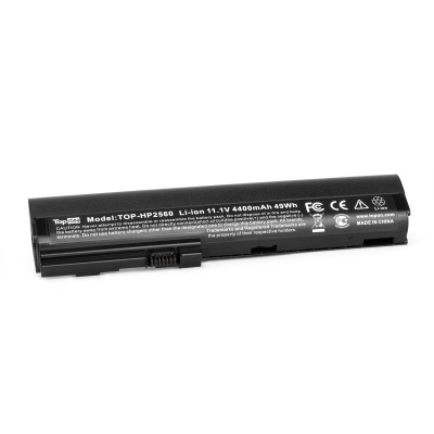 Аккумулятор, батарея для ноутбука HP EliteBook 2560p, 2570p Series. 11.1V 4400mAh 49Wh. PN: HSTNN-C48C, SX06. Гарантия 12 мес.