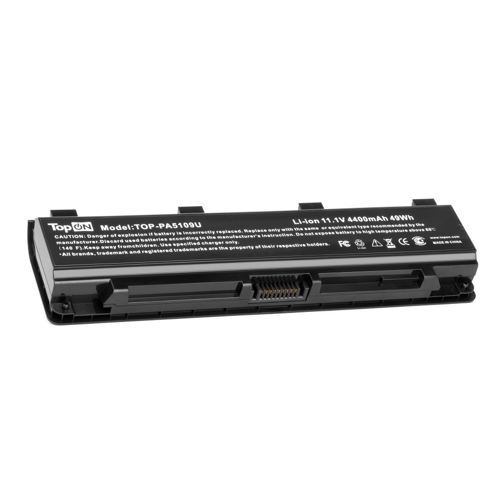 Аккумулятор, батарея для ноутбука Toshiba Satellite C40, C45, C50, C70, Pro C70, C75 Series. 10.8V 4400mAh 48Wh. PN: PA5109U-1BRS, PA5023U. Гарантия 12 мес.