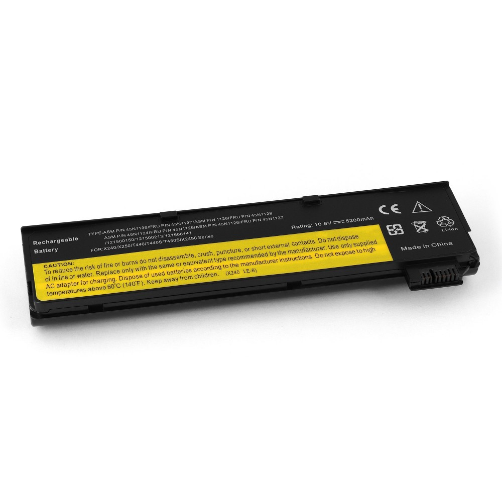 Аккумулятор для ноутбука Lenovo ThinkPad X240, T440, T440s, S440, S540 Series. 10.8V 4400mAh PN: 45N1132, 45N1133