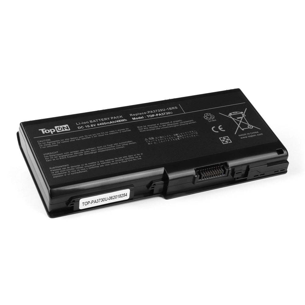 Аккумулятор для ноутбука Toshiba Qosmio 90LW, G60, X500, X505, Satellite P500, P505 10.8V 4400mAh PN: PA3729U-1BRS