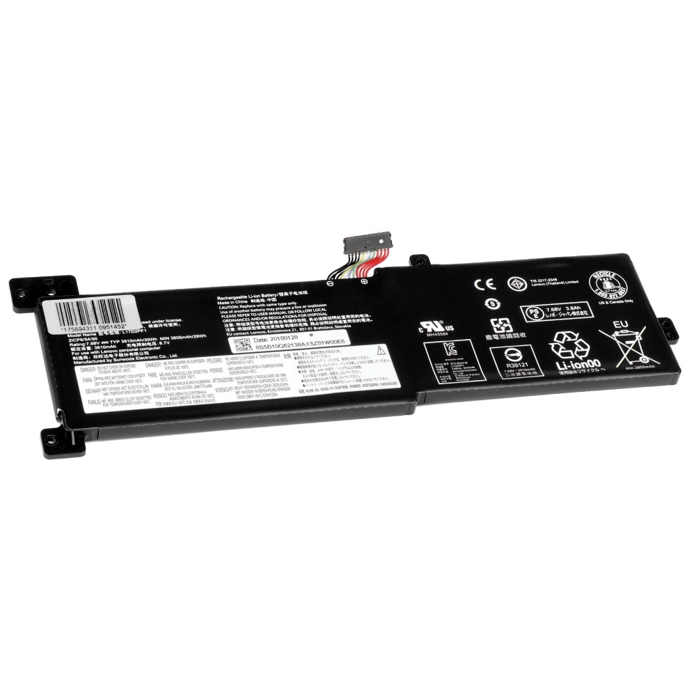 Аккумулятор для ноутбука Lenovo IdeaPad 330-15IKB. (7.5V 4000mAh) PN: L17M2PF1.