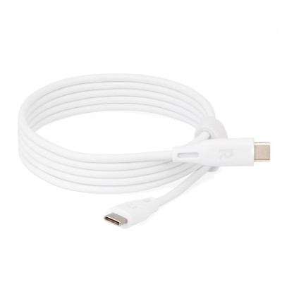 Кабель TopON USB Type-С - USB Type-C 100W (20V 5A) 1.5 м, белый TOP-TCW