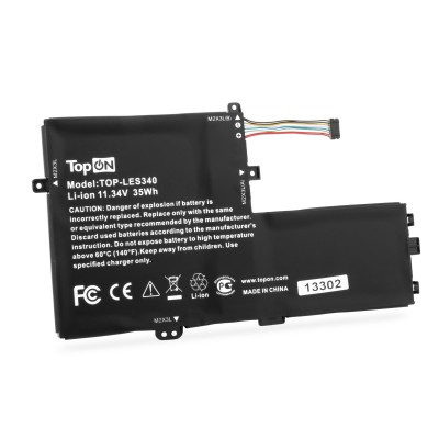 Аккумулятор для ноутбука Lenovo Ideapad S340 11.34V 3086mAh PN: L18C3PF6