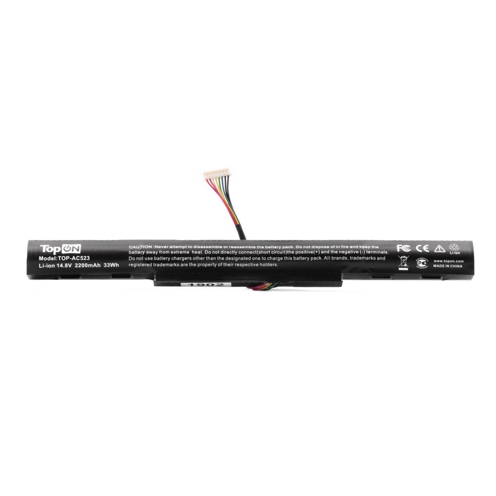 Аккумулятор для ноутбука Acer E5-523, E5-553 14.8V 2200mAh PN: AS16A5K