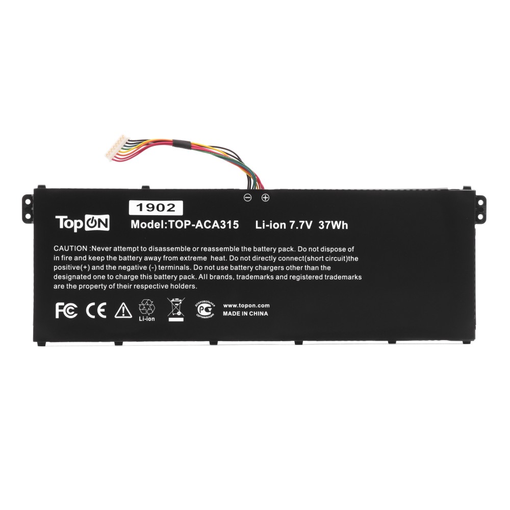 Аккумулятор для ноутбука Acer A315-51, A314-31, 7.7V 4810mAh PN: AP16M5J