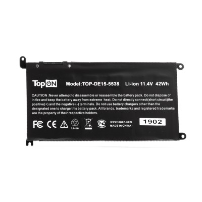 Аккумулятор для ноутбука Dell Inspiron 13 7378, 7375 11.4V 3500mAh PN: WDX0R