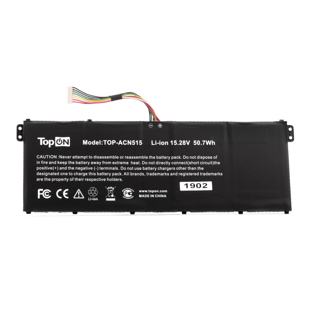 Аккумулятор для ноутбука Acer AN515, A515, A715, SF315 15.2V 3200mAh PN: AC14B7K