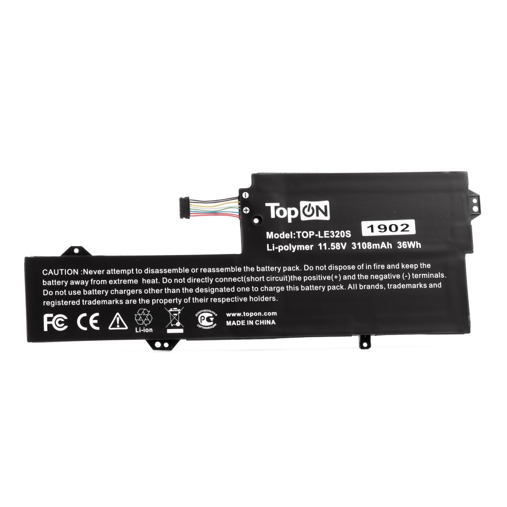 Аккумулятор для ноутбука Lenovo IdeaPad 320S-13 11.58V 3108mAh PN: L17M3P61