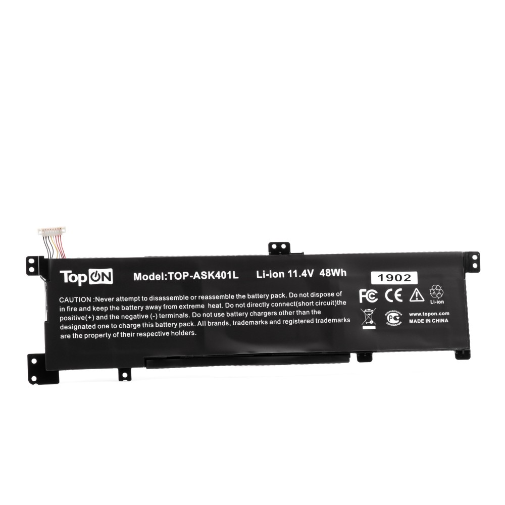 Аккумулятор для ноутбука Asus K401L 11.4V 4035mAh PN: B31N1424