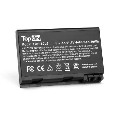 Аккумулятор, батарея для ноутбука Acer Aspire 3690, 5110, 5680, TravelMate 3900, 4200 Series. 11.1V 4400mAh 49Wh. PN: BATCL50L8, BT.00803.005. Гарантия 12 мес.