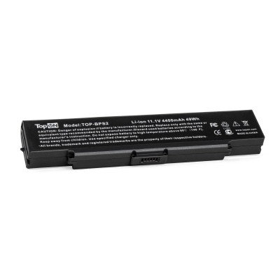 Аккумулятор, батарея для ноутбука Sony VGN-FE, VGN-FJ, VGN-FS, VGN-FT Series. 10.8V 4400mAh 48Wh. PN: VGP-BPS2C, CS-BPS2. Гарантия 12 мес.